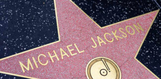 Michael Jackson's star on the Hollywood Walk of Fame