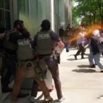 Federal Charges Rock Minneapolis Protest Scene Protesters SPRAYED With Chemicals at Clash Outside Minnesota Federal Court