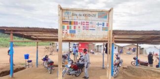 In DR Congo displacement camp, Ebola warnings meet dry taps, crowded shelters