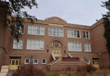 SF High School Condones “Teachers Are Oppressors” Historic brick school building with arched entrance and large white-framed windows