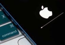 Jordan Warns: iCloud At Risk Apple logo displayed on a black screen with a loading bar