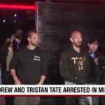 Social media influencers Andrew and Tristan Tate arrested in Miami