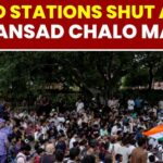 Cockroach Janta Party Protest |5 Delhi Metro Stations Shut Ahead Of CJP March | 'Sansad Chalo March'