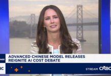 AI cost race between China and U.S. heats up with latest models