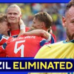 Brazil ELIMINATED from World Cup by Erling Haaland's brace for Norway