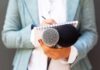 New Pronoun Rules Are Complicating Crime Coverage Journalist holding microphones and notepad