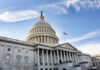 Dem Wave Warning Jolts House Map United States Capitol building under a blue sky